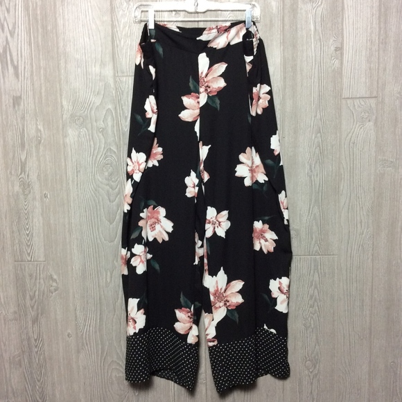 breathless Pants - Fun Floral Pants PLUS SIZE